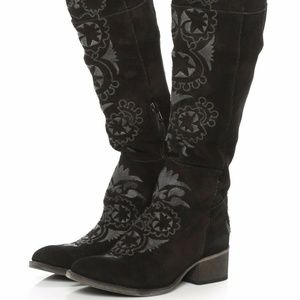 Free People "High Noon" Over the Knee Boots